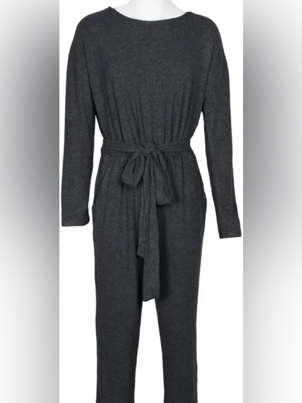 NWT Philosophy Republic Long Sleeve Black One-Piece Jumpsuit size M NWT